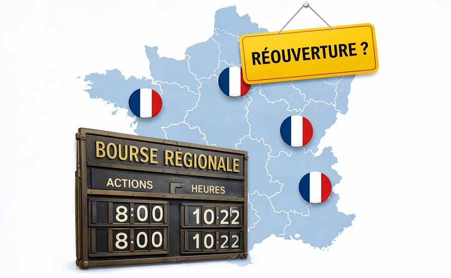 réouverture des bourses régionales
